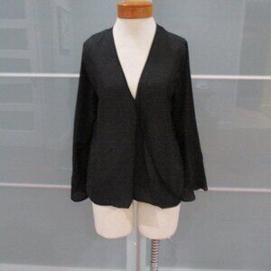 Misguided Long Sleeve Suplice Blouse